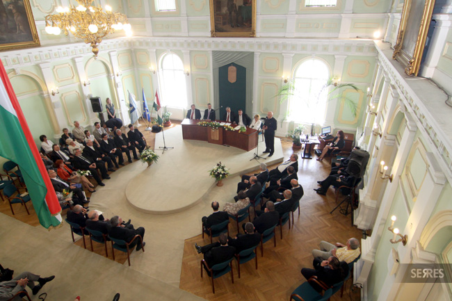 2012. 05. 11. - Ünnepi közgyűlés a város napja tiszteletére (Fotó: Seres Péter)