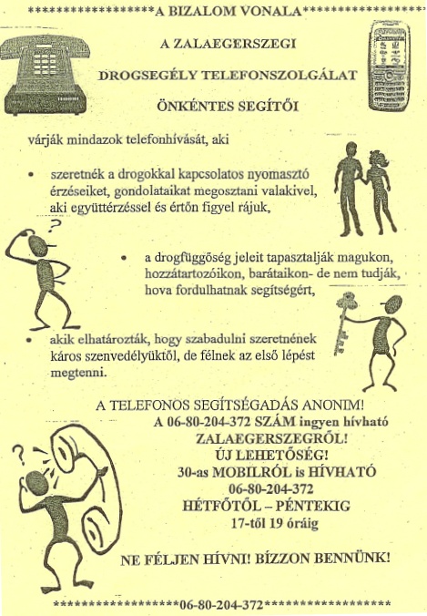 Zalaegerszegi Drogsegély Telefonszolgálat