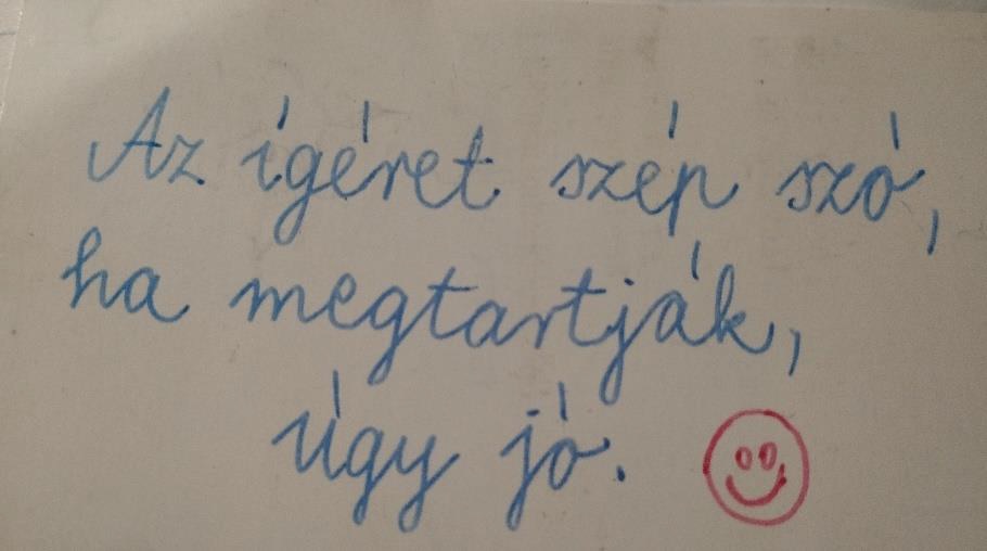 A betartott ígéret