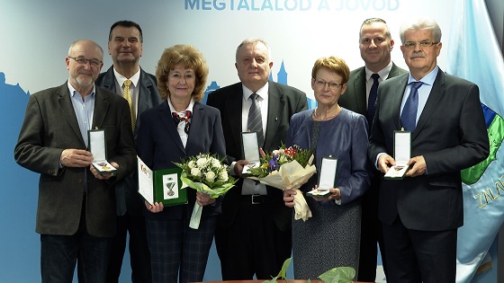 Köszöntötték a díjazottakat